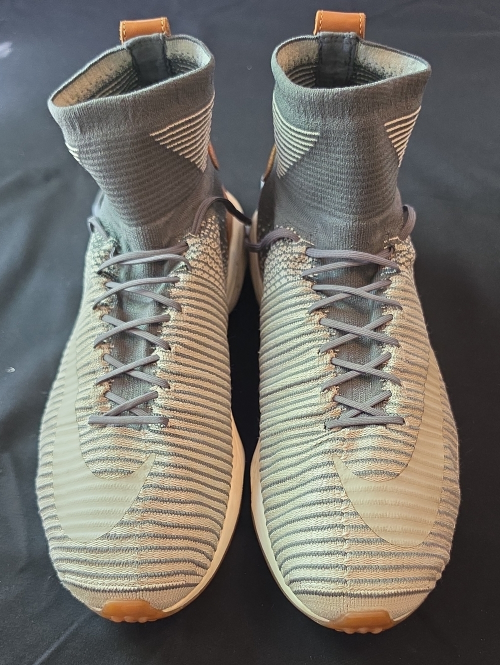 Nike Zoom Mercurial XI Flyknit Grey Sz 13